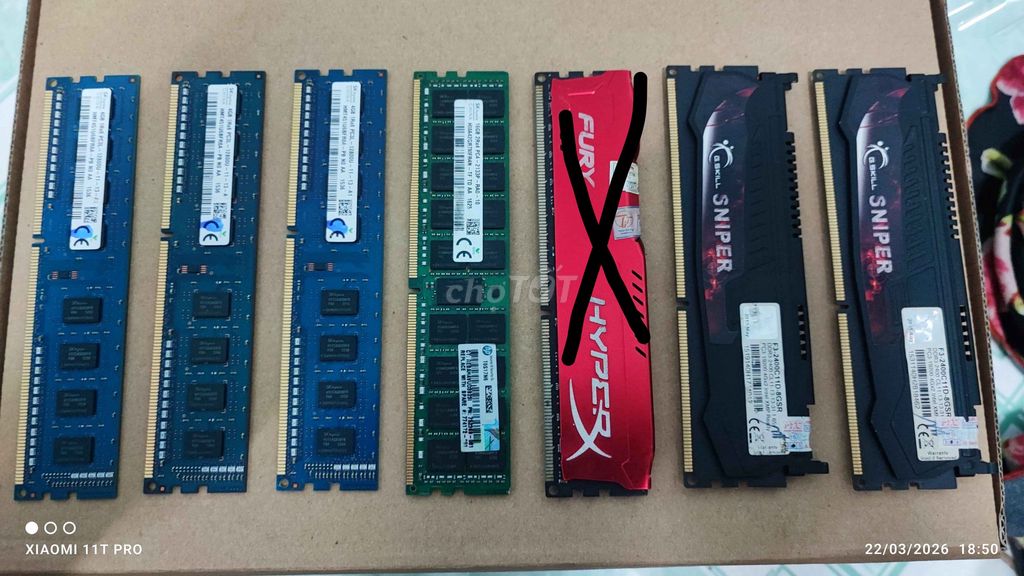RAM 16GB DDR4 2133 MHz. Mua bán Linh kiện (RAM, Card...) tại Thành phố Cao Lãnh Đồng Tháp được đăng bởi Reina Chan hình 1