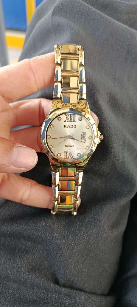Đồng hồ Rado Sophia Vàng unisex. Mua bán Đồng hồ tại Quận Bình Tân Tp Hồ Chí Minh được đăng bởi Toan Nguyen hình 1
