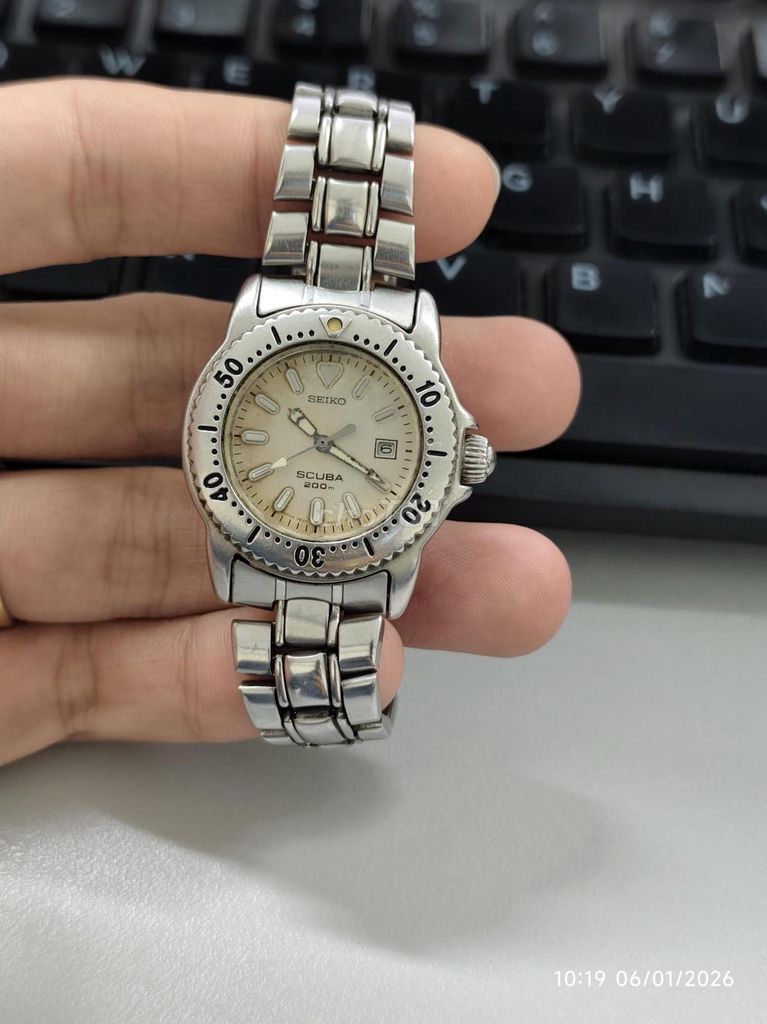 đồng Hồ Seiko Diver Scuba 200m Seiko Scuba Diver 200m – Quartz