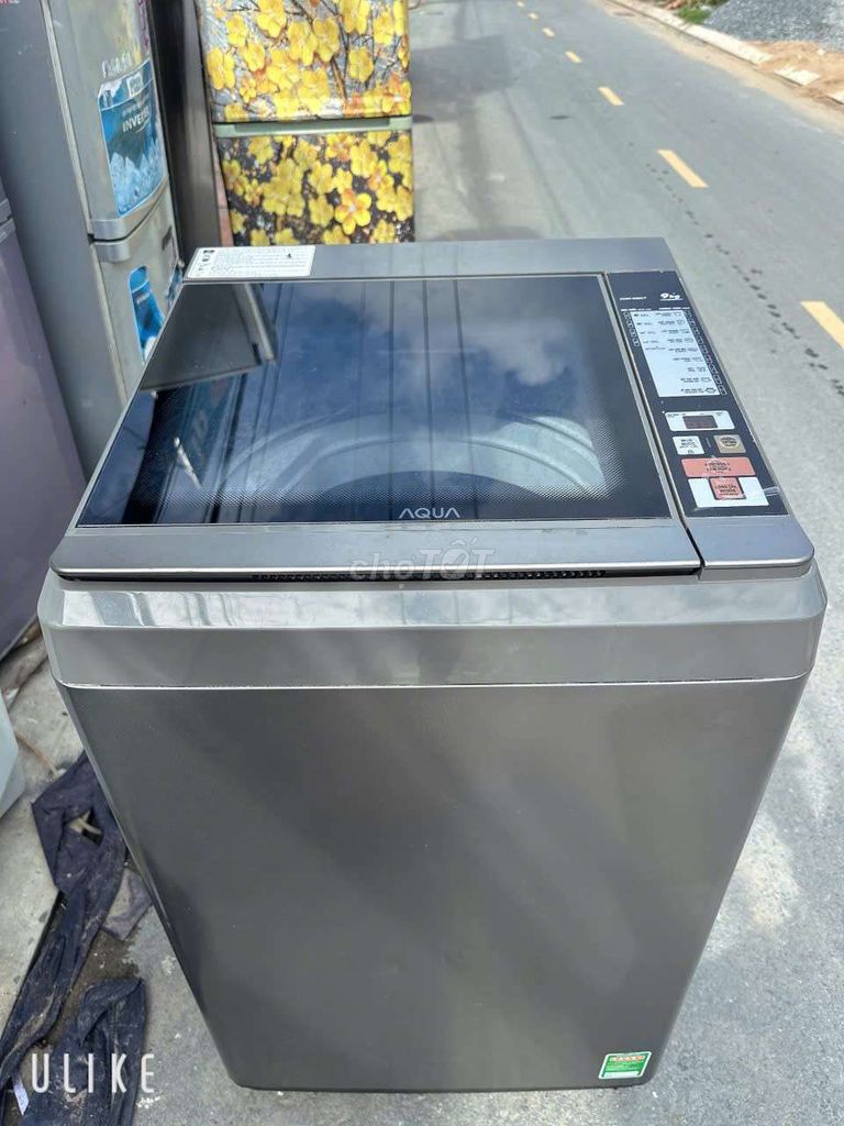 Máy giặt Aqua 9kg cửa trên Đã qua sử dụng. Mua bán Máy giặt tại Quận Ninh Kiều Cần Thơ được đăng bởi Hữu Nghị Mua Bán Mặt Hàng Điện Lạnh hình 1