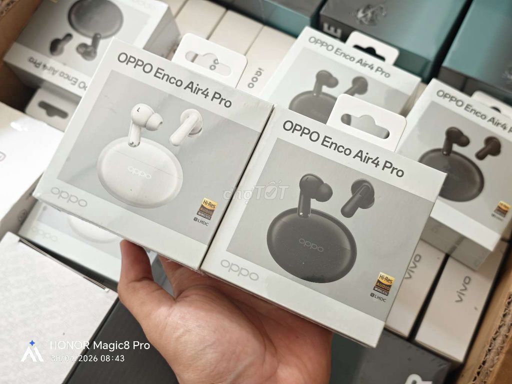 Tai nghe Oppo Enco Air4 Pro New. Mua bán Tivi, Âm thanh tại Quận Ninh Kiều Cần Thơ được đăng bởi Zelda Phone hình 1