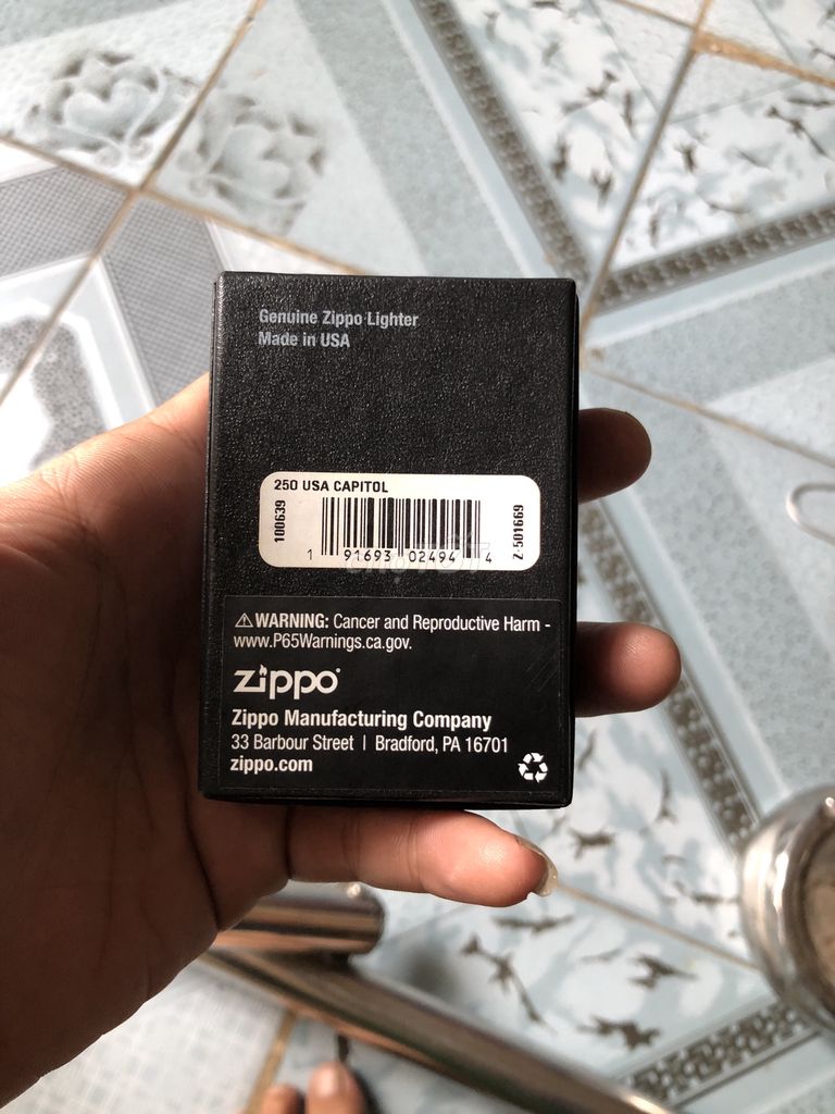 0939360699 - Zippo hàng mới nguyên zin nguyên hộp xách tay usa.
