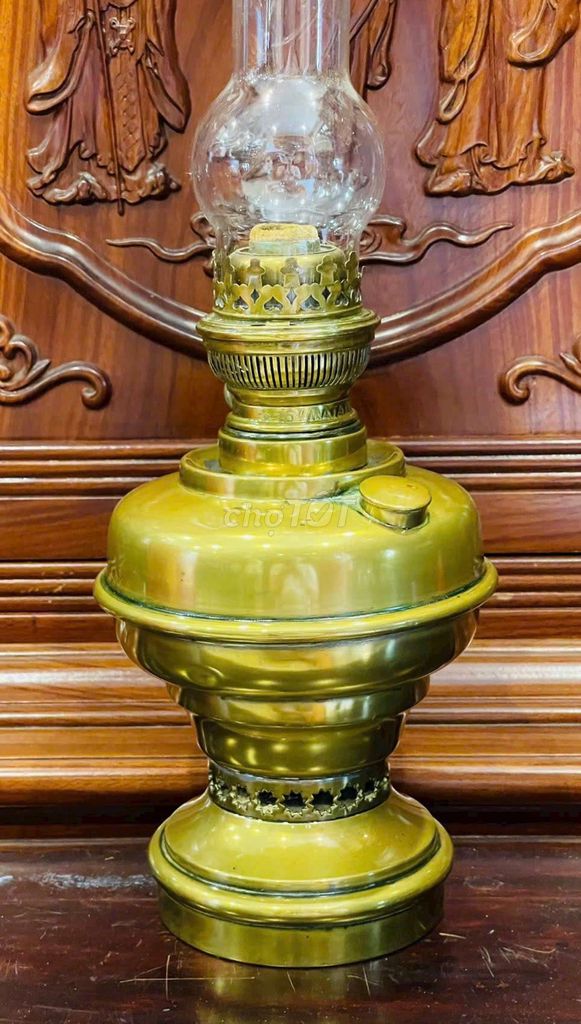 Đèn dầu Đồng Pháp Vàng đồng 50cm. Mua bán Đồ sưu tầm, đồ cổ tại Quận Cầu Giấy Hà Nội được đăng bởi Mr Gia Huy hình 1