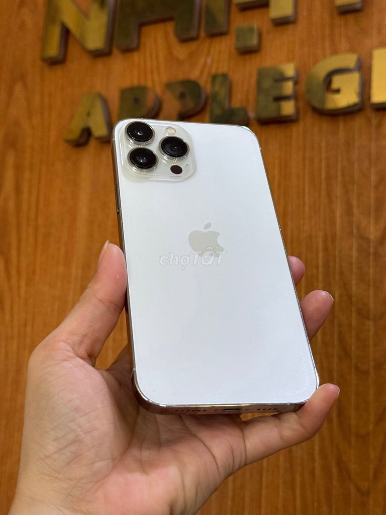 Apple iPhone 13 Pro Max 128GB Trắng 98.9%. Mua bán Điện thoại tại Quận Gò Vấp Tp Hồ Chí Minh được đăng bởi Nguyễn Thị Thu Hiền hình 1