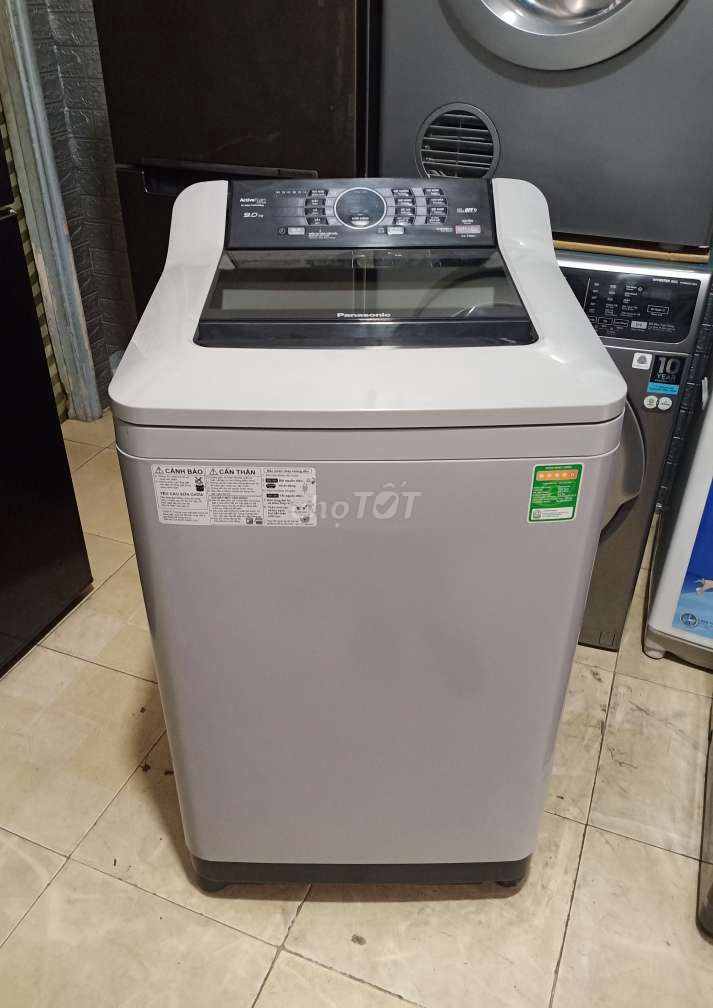 9kg panasonic zin đẹp keng có BH bao lắp đặt TPHCM