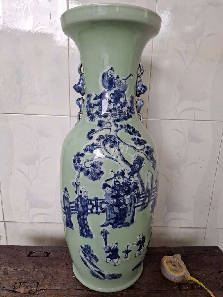 bình đông thanh tàu cũ to cao 61cm