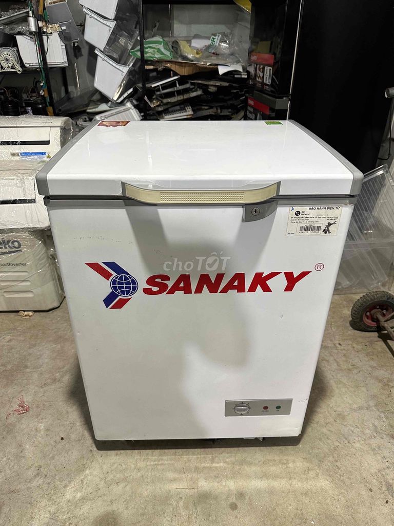Tủ đông Sanaky 100L Trắng. Mua bán Tủ lạnh tại Quận Hải Châu Đà Nẵng được đăng bởi Duy bảo hình 1