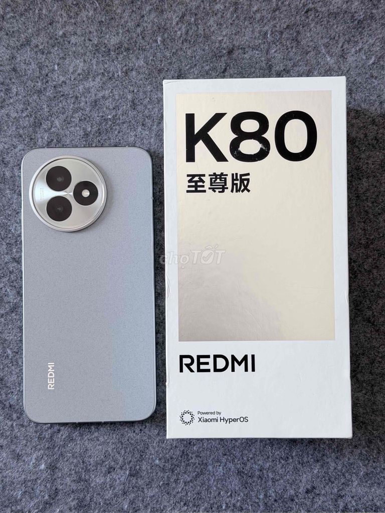 Xiaomi Redmi K80 Ultra 12/256GB Fullbox 99%. Mua bán Điện thoại tại Quận Ninh Kiều Cần Thơ được đăng bởi Nguyên Mobile 65 hình 1