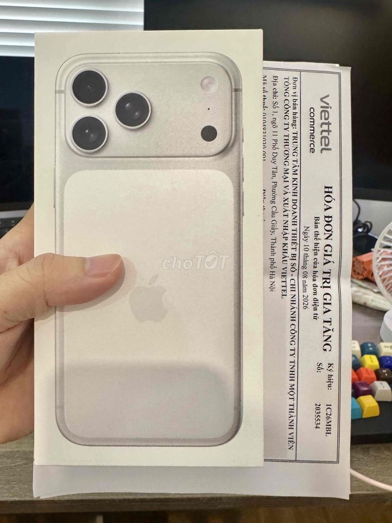 Apple iPhone 17 Pro Max 256GB New seal. Mua bán Điện thoại tại Thành phố Thủ Đức Tp Hồ Chí Minh được đăng bởi Nguyên hình 1