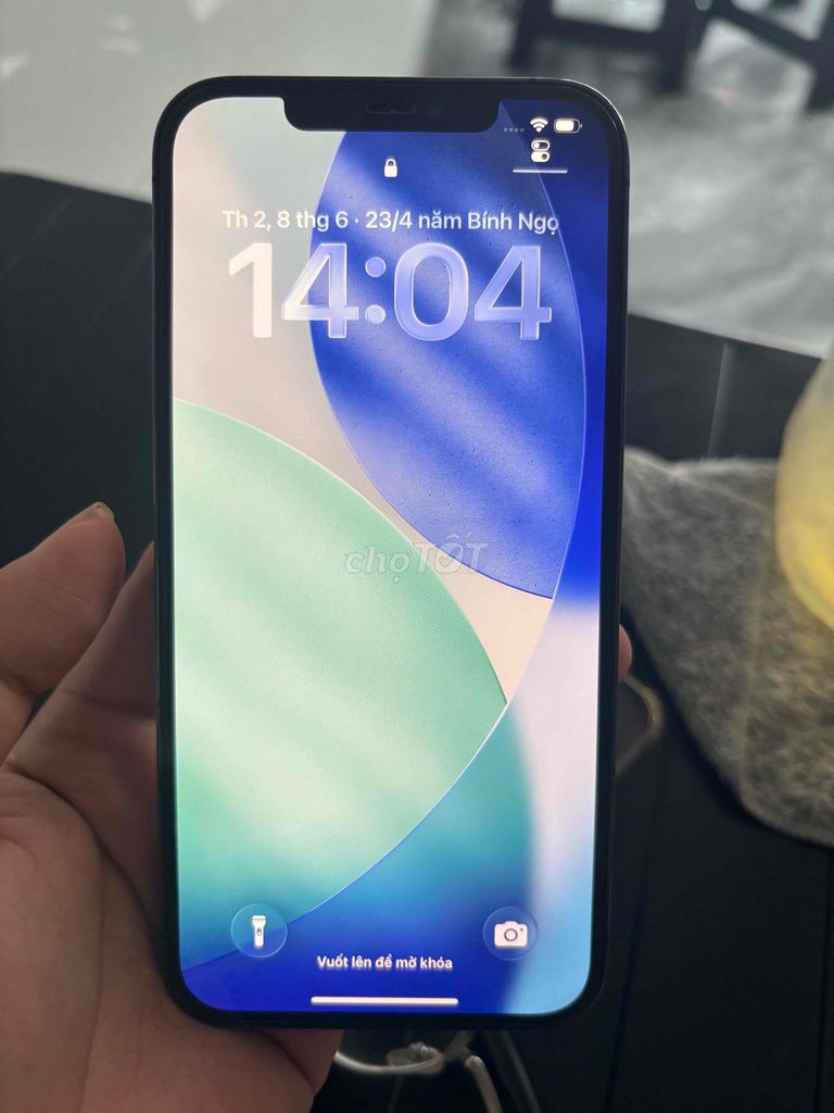Apple iPhone 12 Pro Max Đen Lock sài dc khe sim. Mua bán Điện thoại tại Huyện Long Thành Đồng Nai được đăng bởi POVO hình 1
