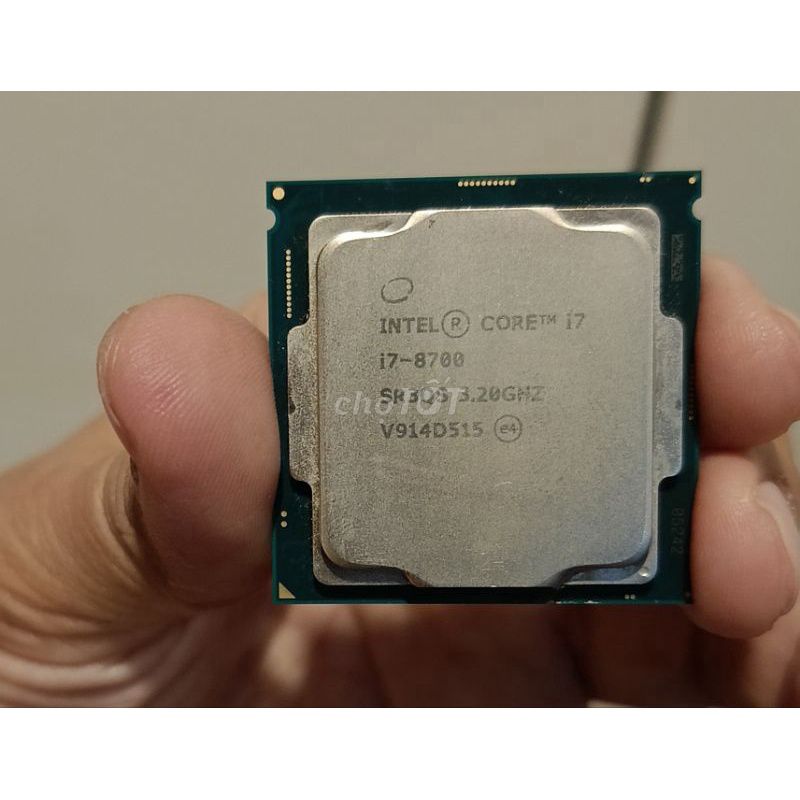 CPU Intel Core i7-8700 Socket 1151v2. Mua bán Linh kiện (RAM, Card...) tại Quận Hải Châu Đà Nẵng được đăng bởi Baxiqua hình 1
