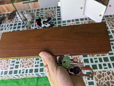 Kê tay bàn phím handmade gỗ Sồi nhập
