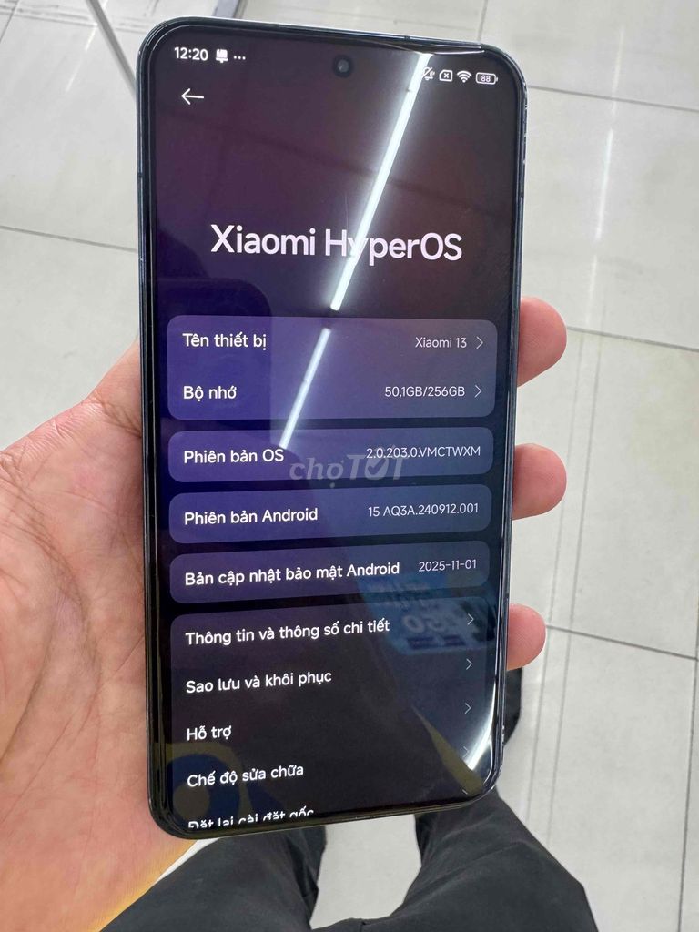 Xiaomi Mi 13 256GB Đen. Mua bán Điện thoại tại Thành phố Sa Đéc Đồng Tháp được đăng bởi Học Nguyễn hình 1