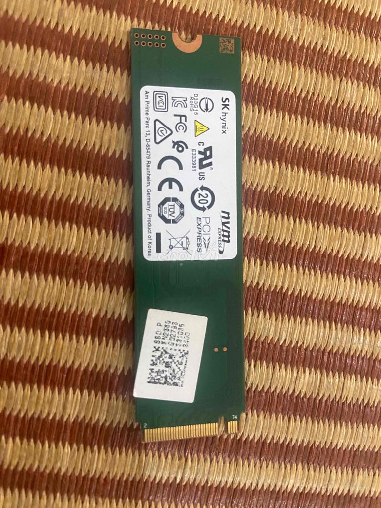 ssd Sk hynix BC501 256gb m2 80%. Mua bán Linh kiện (RAM, Card...) tại Thành phố Hà Tĩnh Hà Tĩnh được đăng bởi Ngô Minh hình 2