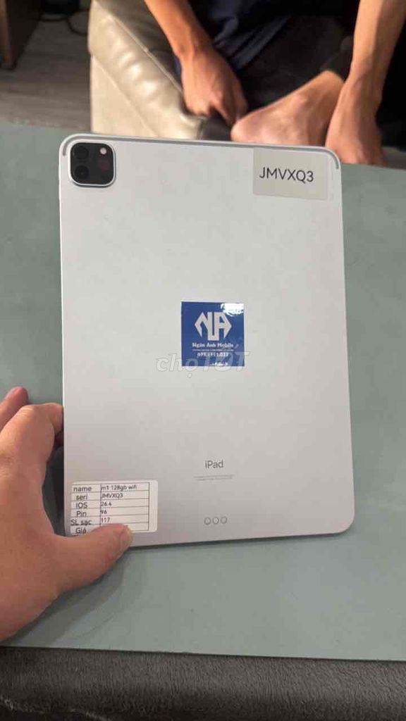 Ipad Pro m1 128 wifi 99 % giá tốt. Mua bán Máy tính bảng tại Thành phố Thủ Đức Tp Hồ Chí Minh được đăng bởi Ngân anh mobile hình 1
