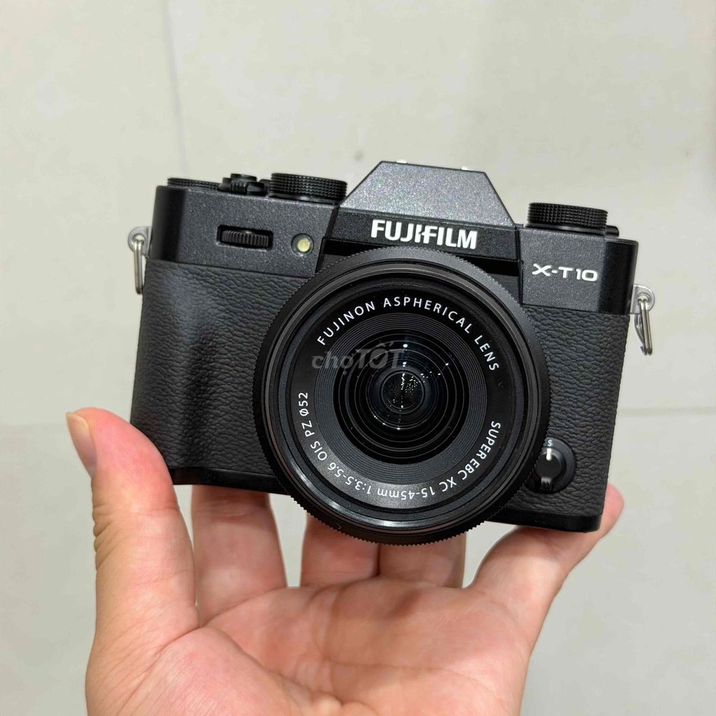 Máy ảnh Fujifilm X-T10 Đen kèm lens XC 15-45. Mua bán Máy ảnh, Máy quay tại Quận Hai Bà Trưng Hà Nội được đăng bởi Quang Huy hình 1