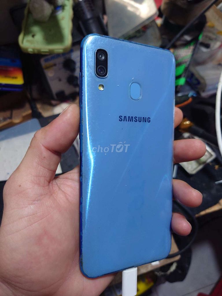 Samsung A30 64GB Xanh. Mua bán Điện thoại tại Quận 12 Tp Hồ Chí Minh được đăng bởi TMT Dr  hình 1