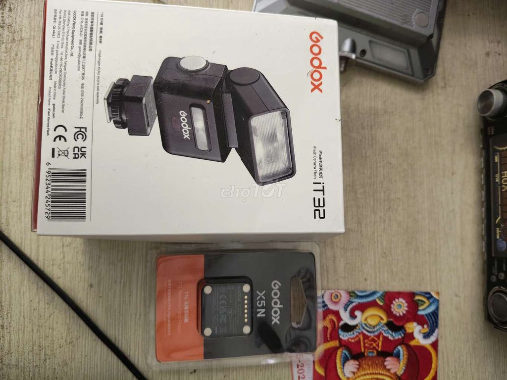 Đèn flash máy ảnh Godox IT32+X5N Mới. Mua bán Máy ảnh, Máy quay tại Huyện Càng Long Trà Vinh được đăng bởi tiệm tạp hóa  hình 1