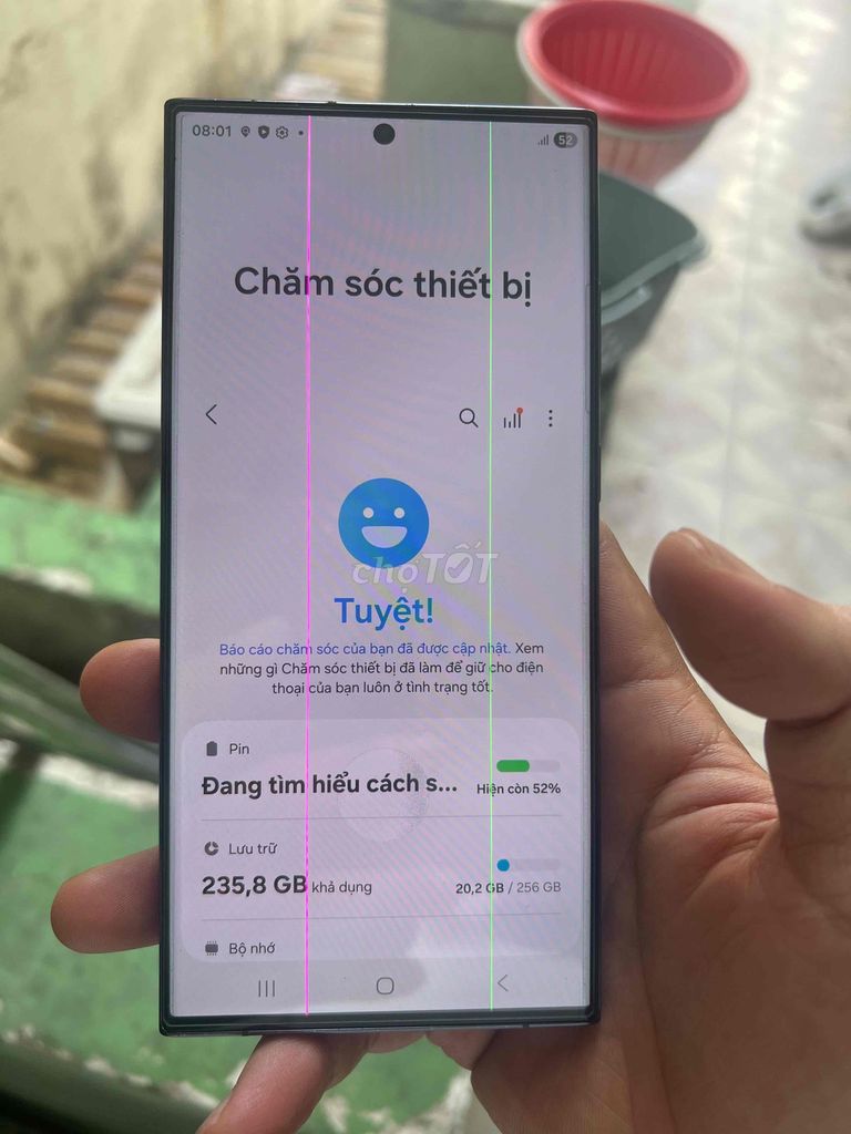 Samsung Galaxy S23 Ultra 256GB Xám Đã sử dụng. Mua bán Điện thoại tại Quận 1 Tp Hồ Chí Minh được đăng bởi nguyễn mai trọng tú hình 1