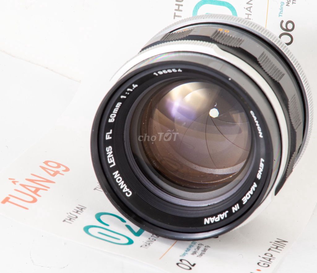 Ống kính Canon FD 50mm f1.4 đã sử dụng. Mua bán Máy ảnh, Máy quay tại Quận Cầu Giấy Hà Nội được đăng bởi San Ống kính hình 1