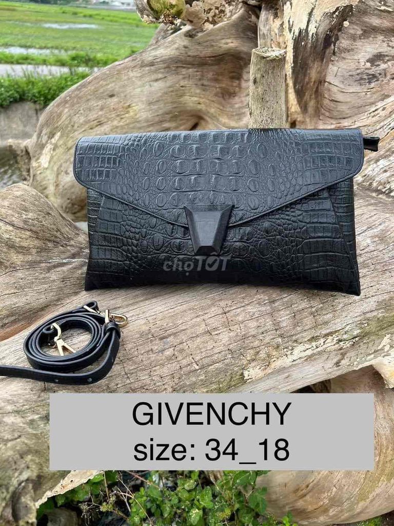 Clutch kiêm đeo chéo GIVENCHY 34x18