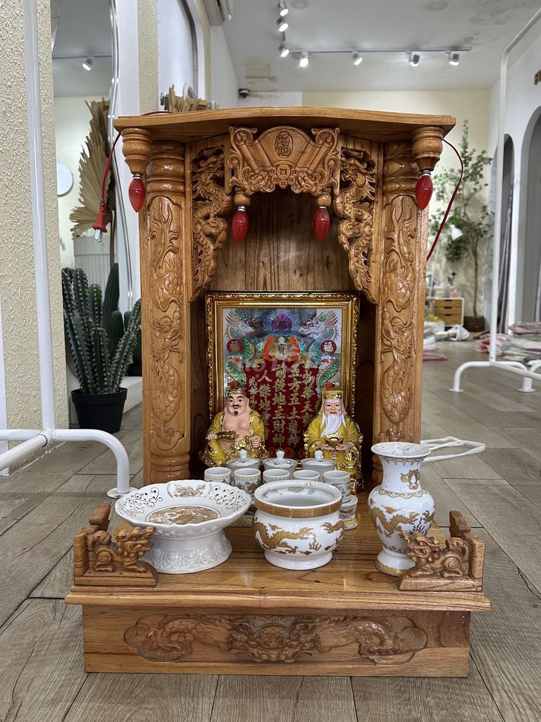 Bàn thờ Thần Tài Gỗ Nâu. Mua bán Nội thất, đồ gia dụng khác tại Thành phố Thủ Đức Tp Hồ Chí Minh được đăng bởi Hiểu Minh hình 1