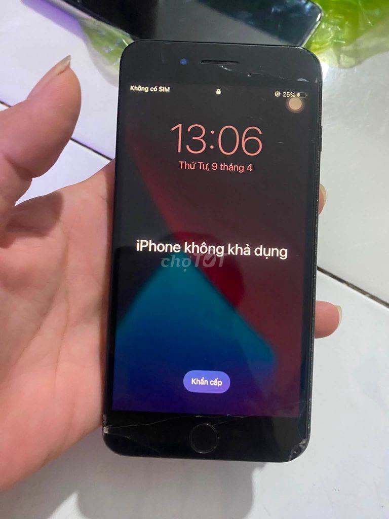 Apple iPhone 7 Plus Đen Mất vân tay vỡ kính. Mua bán Điện thoại tại Quận 10 Tp Hồ Chí Minh được đăng bởi Hội Đồ Điện Tử hình 1