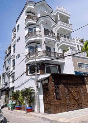 NHÀ RỘNG HXH 256/ PHAN HUY ÍCH 5,5*17m 4LẦU 7PN 7WC ST