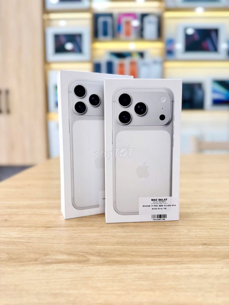 iPhone 17 Pro & Max 256GB 𝗰𝗵𝗶́𝗻𝗵 𝗵𝗮̃𝗻𝗴 𝗩𝗡 (VAT). Mua bán Điện thoại tại Thành phố Đà Lạt Lâm Đồng được đăng bởi CÔNG TY TNHH MAC ELITE VIỆT NAM hình 1