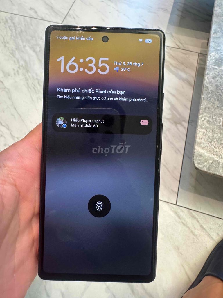 Google Pixel 6a 128gb lock sim. Mua bán Điện thoại tại Thành phố Thủ Đức Tp Hồ Chí Minh được đăng bởi Hung hình 1