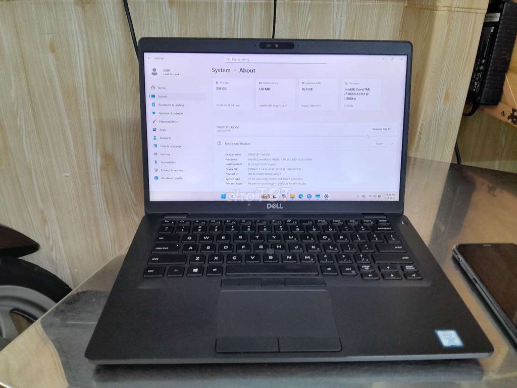 Dell Latitude 5400 i7 14 inch 16GB/256GB. Mua bán Laptop tại Quận 3 Tp Hồ Chí Minh được đăng bởi nhiên an hình 1