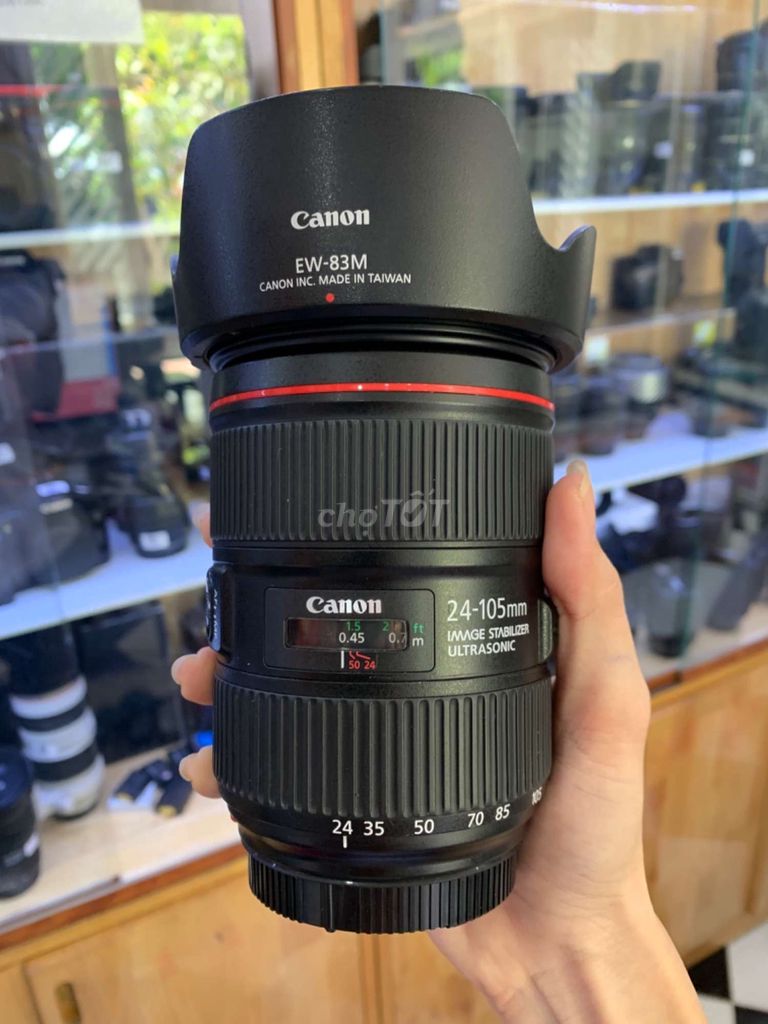 Lens canon EF 24-105 F4 L II IS USM