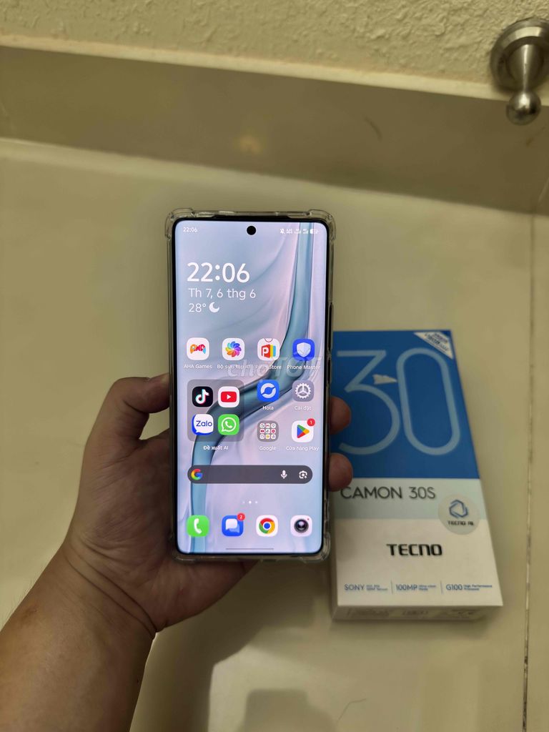 Tecno Camon 30S màn 120Hz ram 16G 256G Fullbox. Mua bán Điện thoại tại Quận Gò Vấp Tp Hồ Chí Minh được đăng bởi Bao Nguyen hình 1