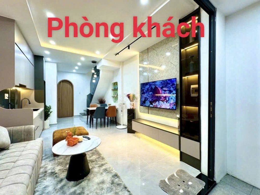 SIÊU PHẨM NGUYỄN VĂN ĐẬU P.11 SÁT MẶT TIỀN 3PN FULL NT 39M2 CHỈ 5,5 TỶ