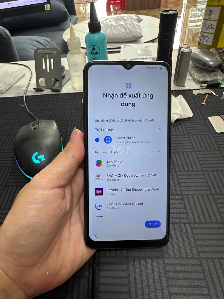 Samsung Galaxy A04 4GB/64GB Đen. Mua bán Điện thoại tại Huyện Đức Hòa Long An được đăng bởi Hoàng Nam hình 1