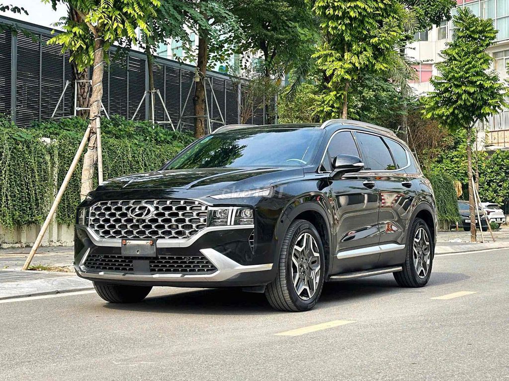 Hyundai Santafe 2022 2.2D Premium Đen. Mua bán Ô tô tại Quận Cầu Giấy Hà Nội được đăng bởi Thái Hoàng Long Auto hình 2