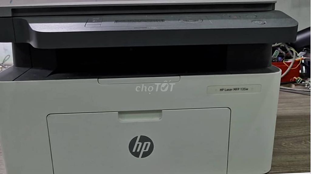Máy in đa năng HP 135w Trắng đen đã sử dụng. Mua bán Đồ dùng văn phòng tại Quận Bình Tân Tp Hồ Chí Minh được đăng bởi Máy in Quận 10 hình 1
