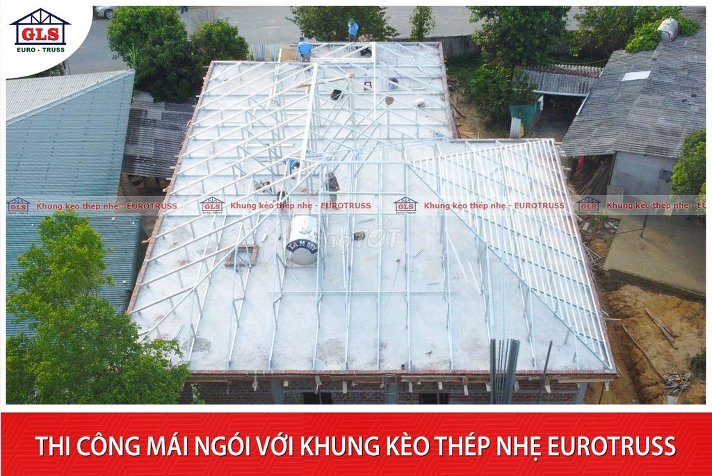 Kèo Thép Siêu Nhẹ EuroTruss Thép Gia Long