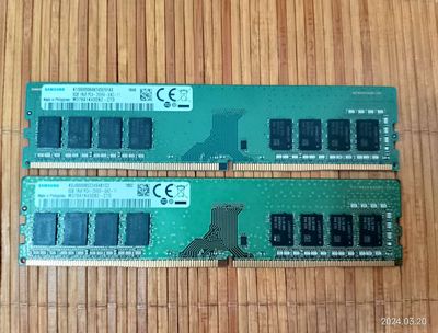 2 thanh ram Samsung DDR4 8GB tổng 16GB