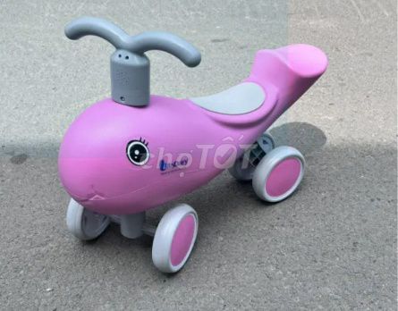 Xe chòi chân Cá heo Hồng. Mua bán Mẹ và bé tại Huyện Thanh Trì Hà Nội được đăng bởi Nguyễn Thu Thủy hình 1