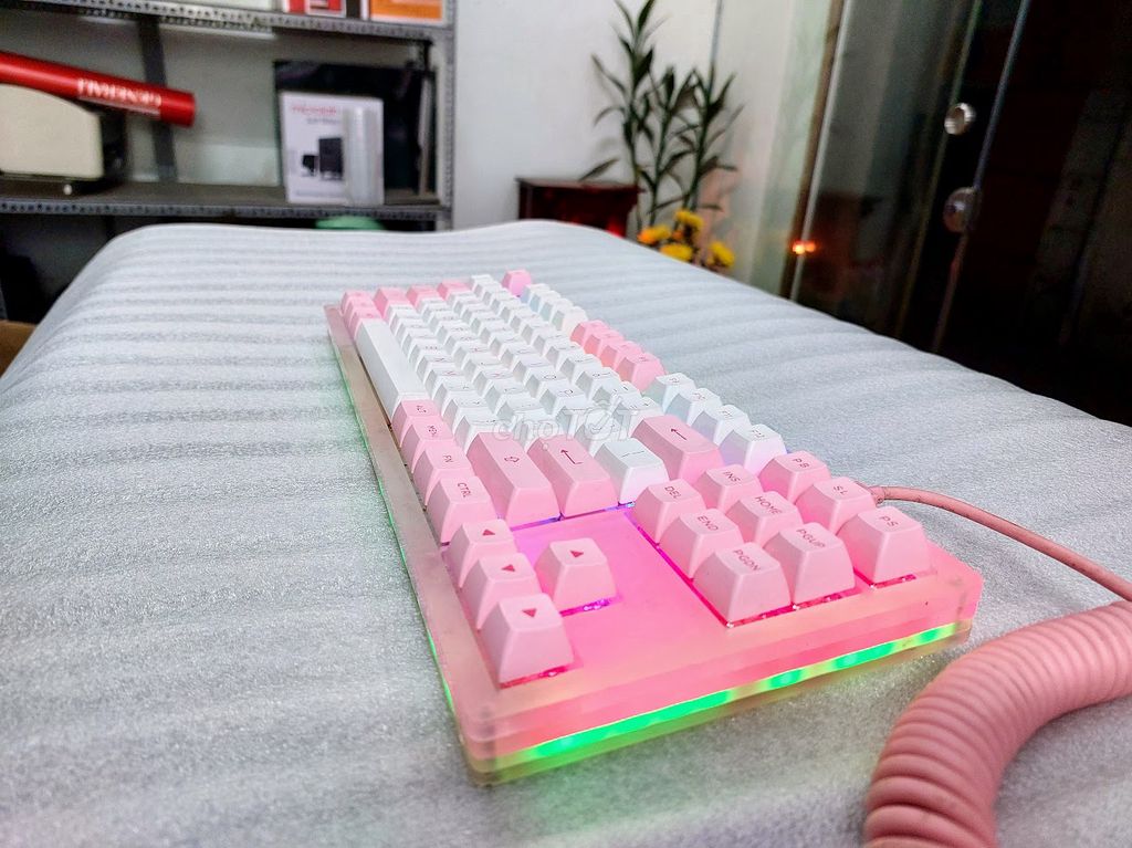 Bàn phím cơ AKKO ACR87 Jelly Pink/ Hotswap/ RGB