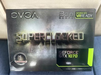 EVGA 1070 ACX 3.0 SC (FULL BOX LIKE NEW). Mua bán Linh kiện (RAM, Card...) tại Huyện Củ Chi Tp Hồ Chí Minh được đăng bởi VÕ HOÀI NAM