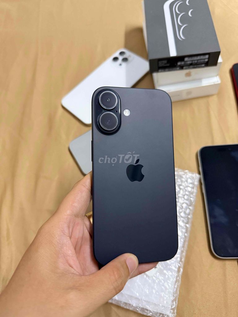 iphone 16 256GB Đen Hàn có khay vật lý. Mua bán Điện thoại tại Thành phố Thủ Đức Tp Hồ Chí Minh được đăng bởi Minh Sang Store Góp Bao Nợ Xấu hình 1