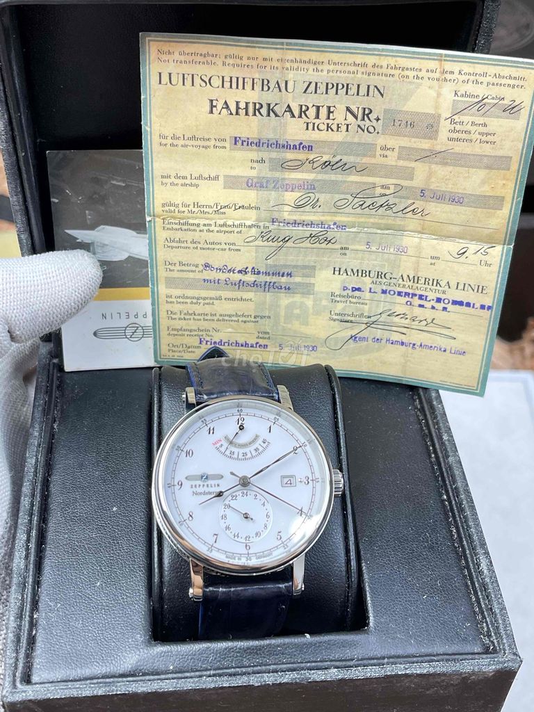Đồng hồ Zeppelin Nam Kính Sapphire. Mua bán Đồng hồ tại Huyện An Dương Hải Phòng được đăng bởi hùng hình 1