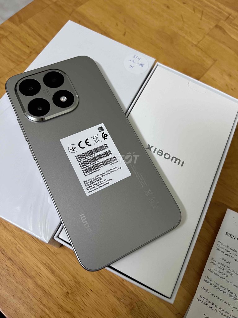 Xiaomi 15T 256GB Xám. Mua bán Điện thoại tại Quận Ngũ Hành Sơn Đà Nẵng được đăng bởi Le Hieu hình 1