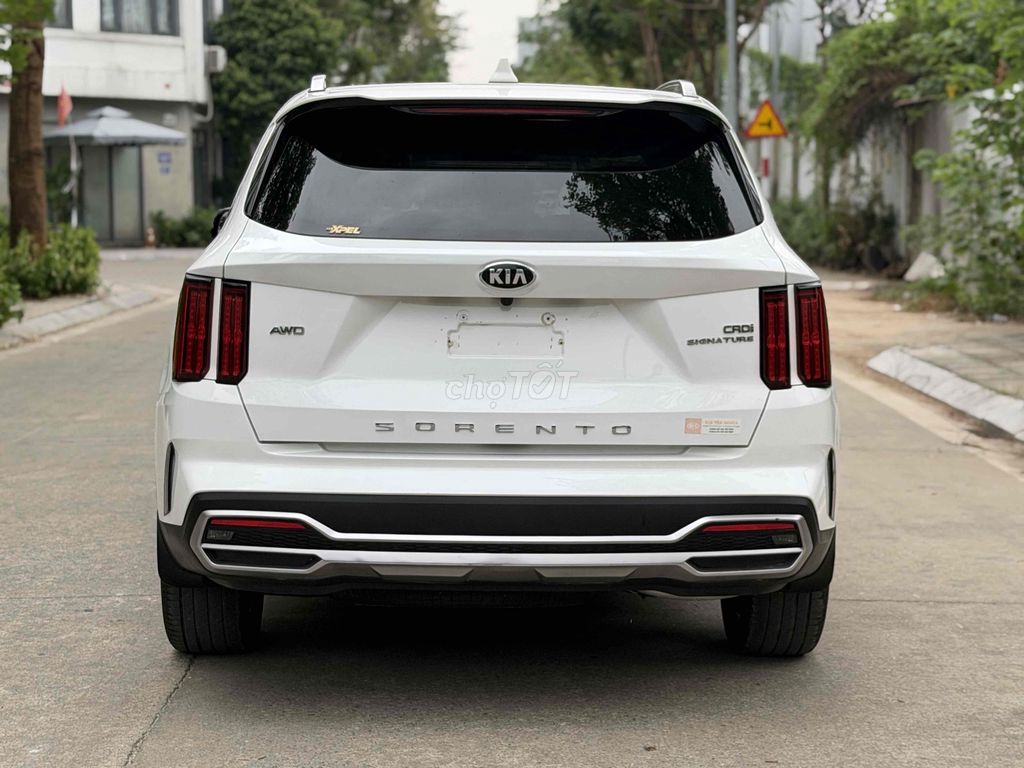 Kia Sorento Signature 2.2D 2020, белый, 7-местный