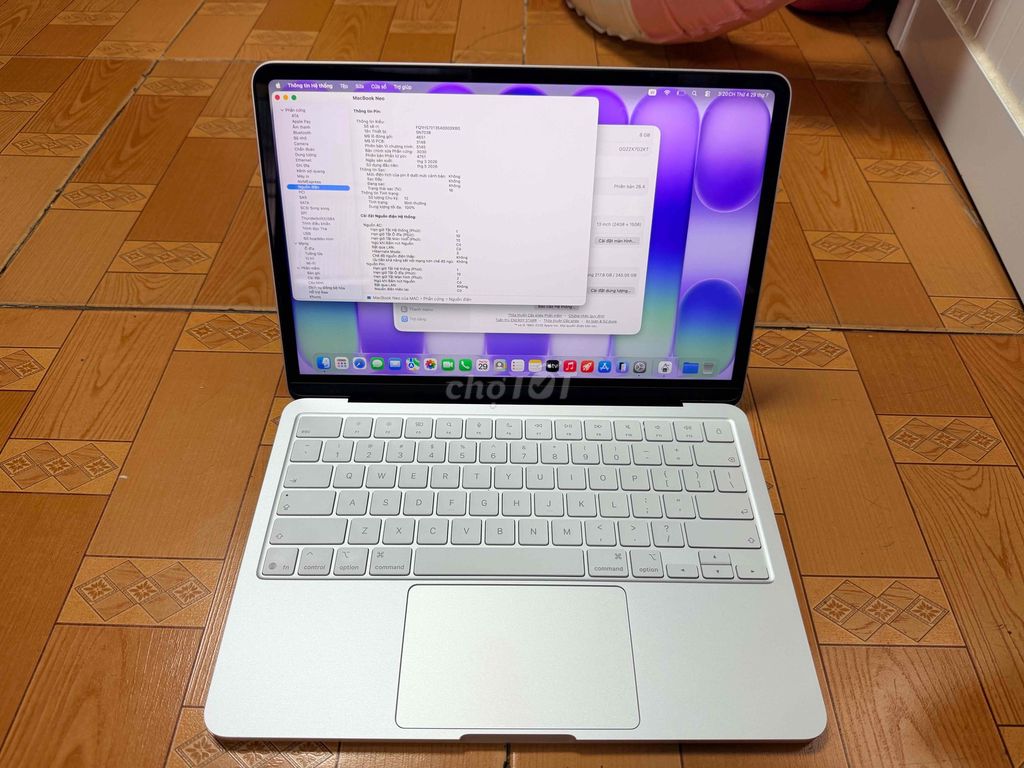 Apple Macbook Neo 13 A18 Pro 2026 8GB/256GB Bạc. Mua bán Laptop tại Quận 6 Tp Hồ Chí Minh được đăng bởi Phương Nghi Mobille hình 1