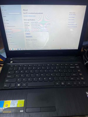 laptop lenovo g40 i3 4030u ram 4g hdd 320g