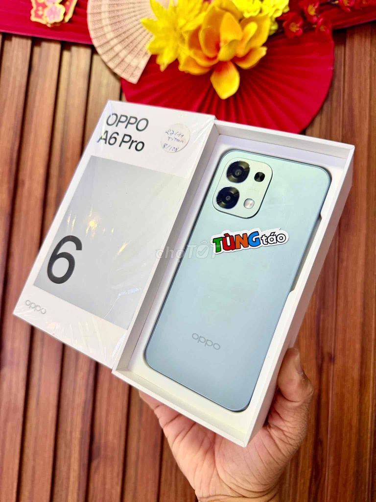 Oppo A6 Pro 8GB/128GB Lunar Titanium. Mua bán Điện thoại tại Huyện Thống Nhất Đồng Nai được đăng bởi Tùng Apple Gia Kiệm hình 1