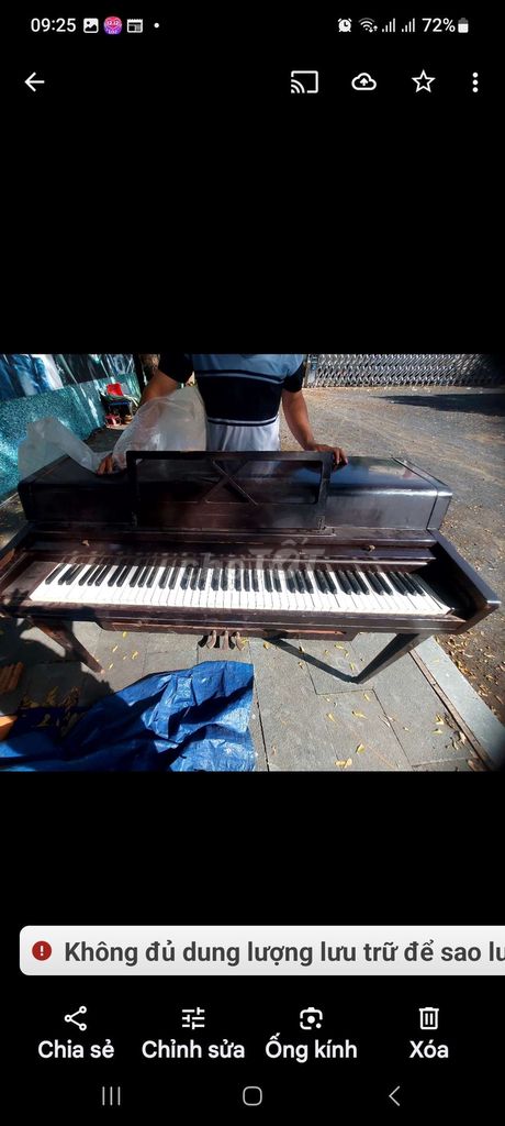 Thanh lý cây Đàn Piano cơ Yamaha cổ xưa rất nặng